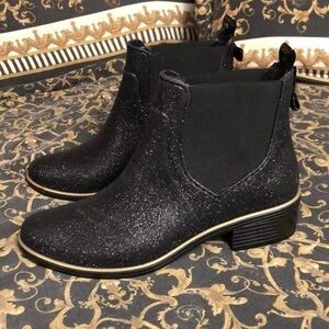 Kate Spade Glitter Booties